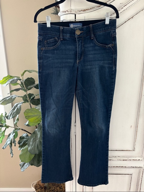 Democracy Denim - Democracy “Ab”Solution Bootcut Denim Blue Jeans, Women’s Size 4 Petite (4P)